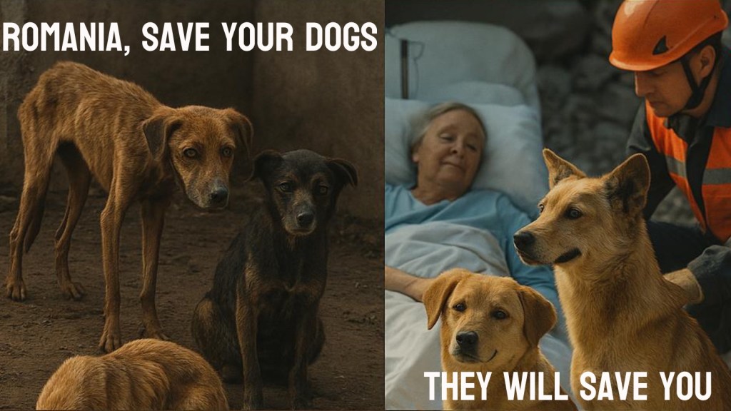 Romania, Save Your Dogs! They Will Save&nbsp;You!