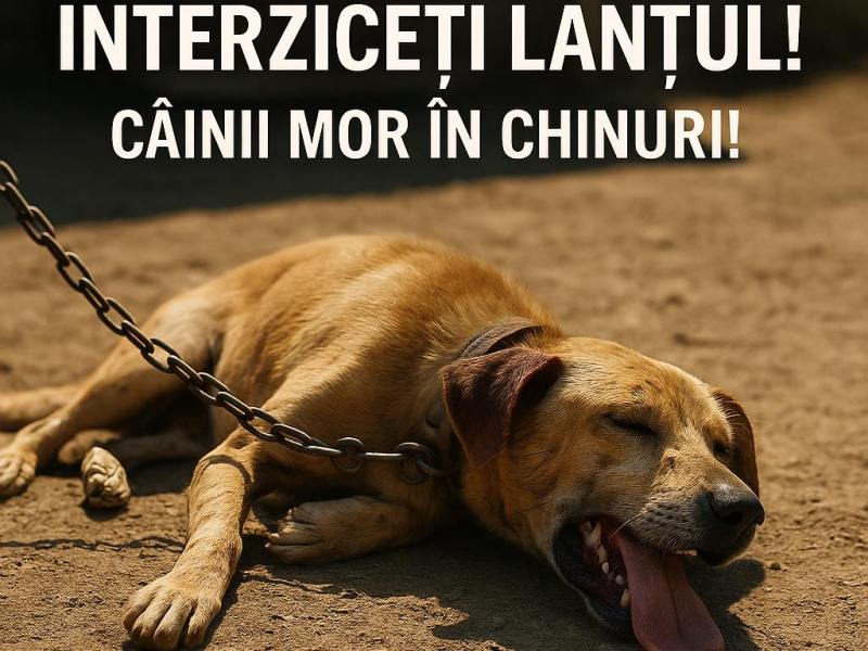 Apel urgent: Câinii mor în chinuri. Legea prevede&nbsp;intervenția!